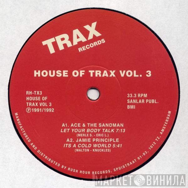 Ace & The Sandman, Jamie Principle - House Of Trax Vol. 3