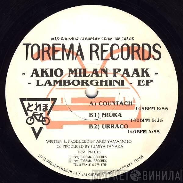 Akio Milan Paak - Lamborghini EP
