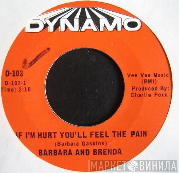 Barbara And Brenda - If I'm Hurt You'll Feel The Pain / Too Young To Be Fooled