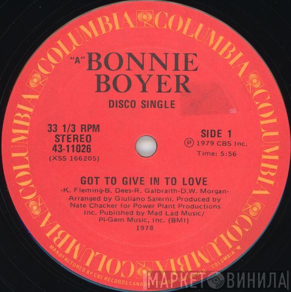 Bonnie Boyer - Got To Give In To Love / Never, Never