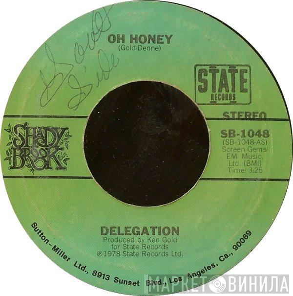 Delegation - Oh Honey / Let Me Take You To The Sun