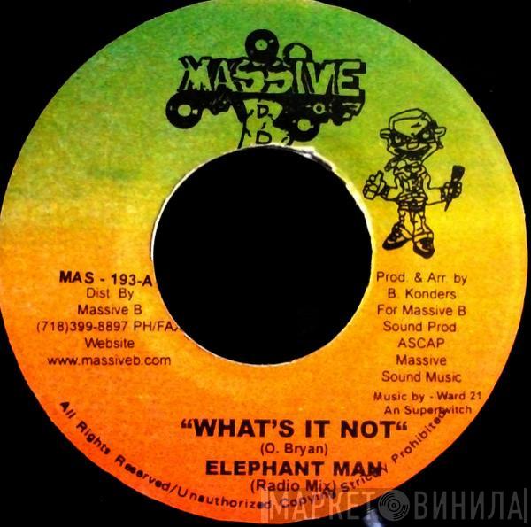 Elephant Man - What It Not
