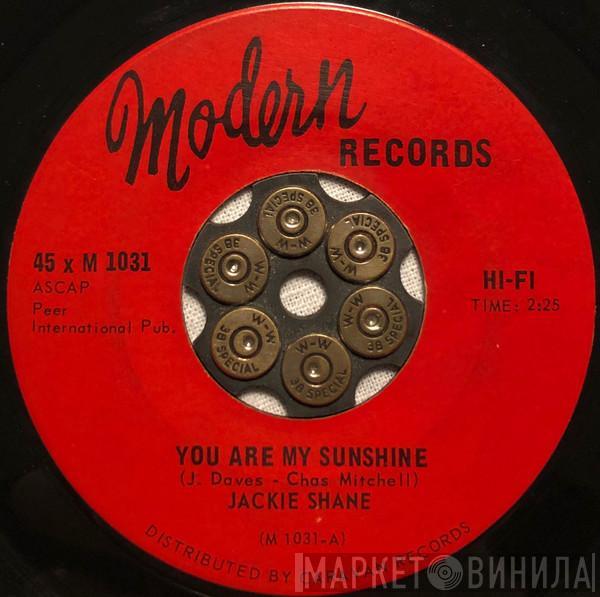 Jackie Shane - You Are My Sunshine / Stand Up Straight And Tall