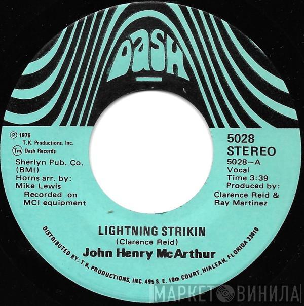 John McArthur - Lightning Strikin' / Contact