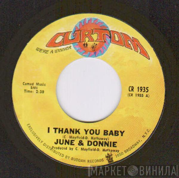 June Conquest, Donny Hathaway - I Thank You Baby