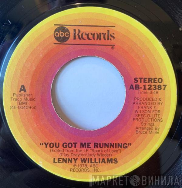 Lenny Williams - You Got Me Running / Come Reap My Love