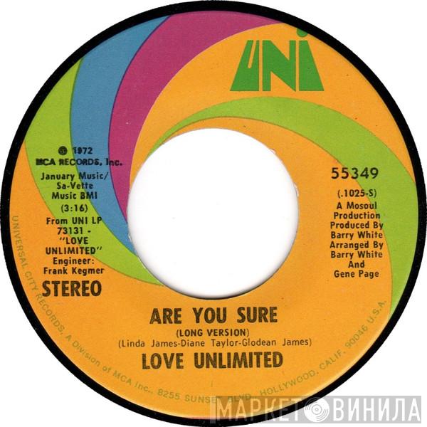 Love Unlimited - Are You Sure / Another Chance