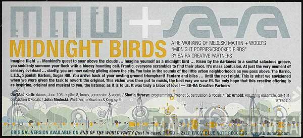 Medeski Martin & Wood, Sa-Ra Creative Partners - Midnight Birds