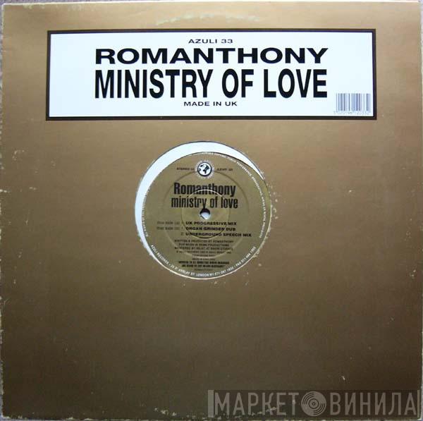 Romanthony - Ministry Of Love