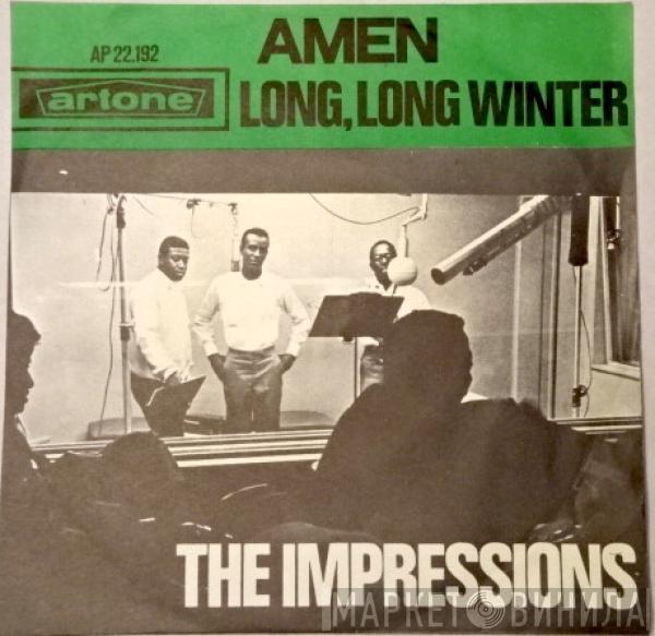 The Impressions - Amen / Long, Long Winter