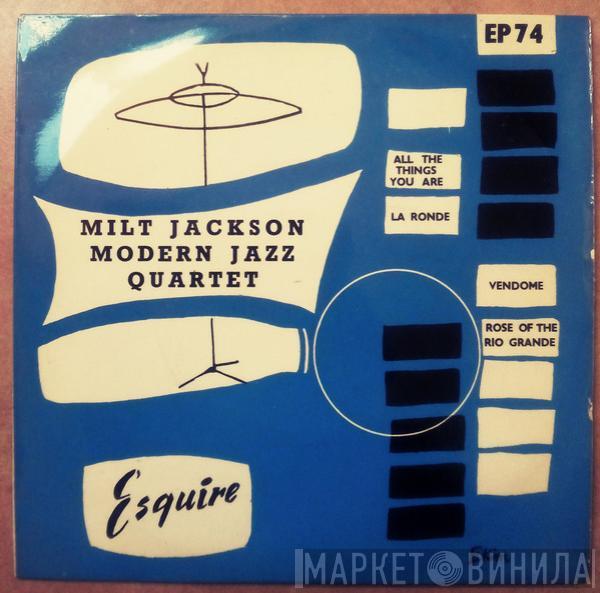 The Modern Jazz Quartet - Milt Jackson Modern Jazz Quartet